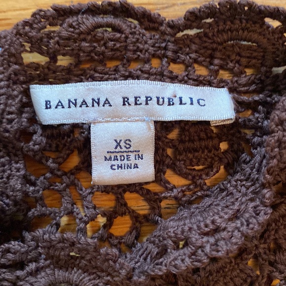 Banana Republic Crocheted Top Size XS - Picture 5 of 8